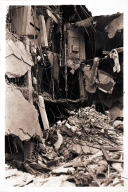 Ruins of Arlington Hotel after 1925 Santa Barbara earthquake