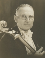 Allan Hancock, with cello