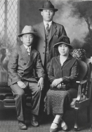 Paul, Tom and Mary Kurokawa, San Luis Obispo : 1925.