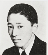 Ichiro Ota, active in track and basketball at Lompoc High School. Graduated in 1936.