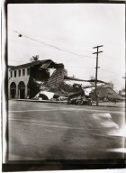 Earthquake damage - Long Beach, California 1933