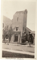 Santa Barbara 1925 Earthquake damage - Presbyterian Church