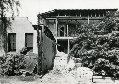 Santa Barbara 1925 Earthquake Damage - Santa Barbara Public Library
