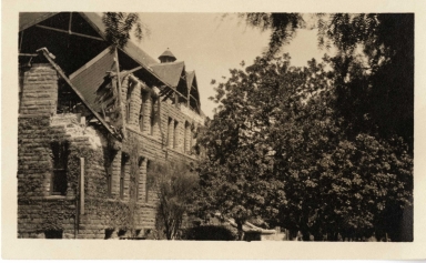 Santa Barbara 1925 Earthquake damage - Santa Barbara Jr. High School