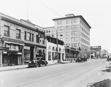Santa Barbara 1925 Earthquake Damage - 700 Block State Street