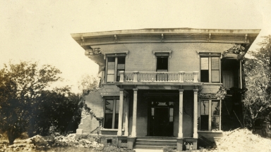 Santa Barbara 1925 Earthquake Damage - Residence