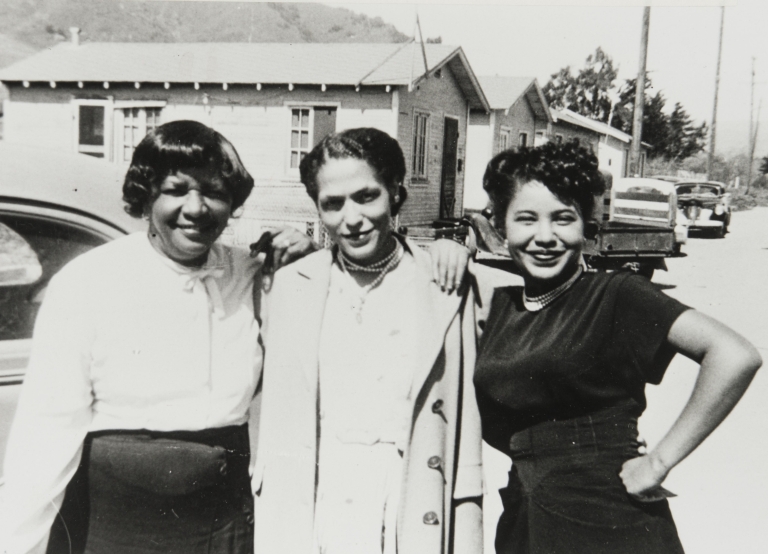 Members of Springfield Baptist Church on Brook Street, San Luis Obispo : 1947.