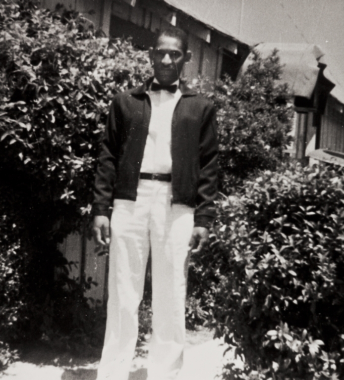 Leroy Jones, Sr., male nurse orderly, Airport Hospital, Santa Maria : 1954.