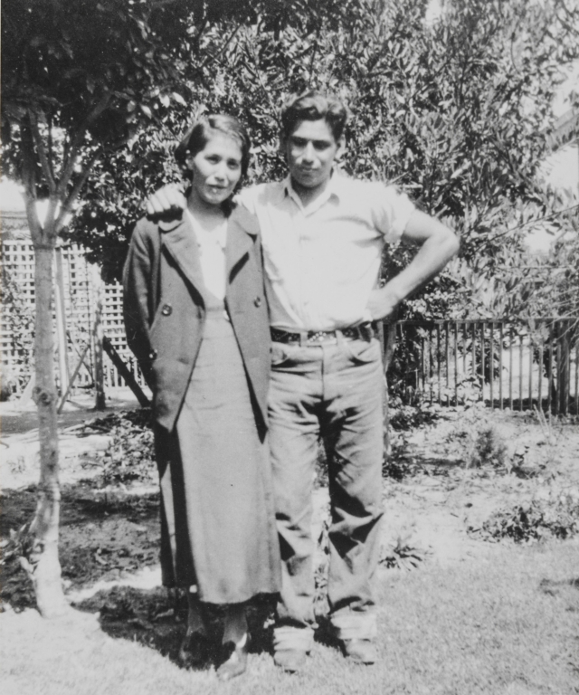 Eulalia Ochoa (née Armenta) and Charles Ochoa : ca. 1932.