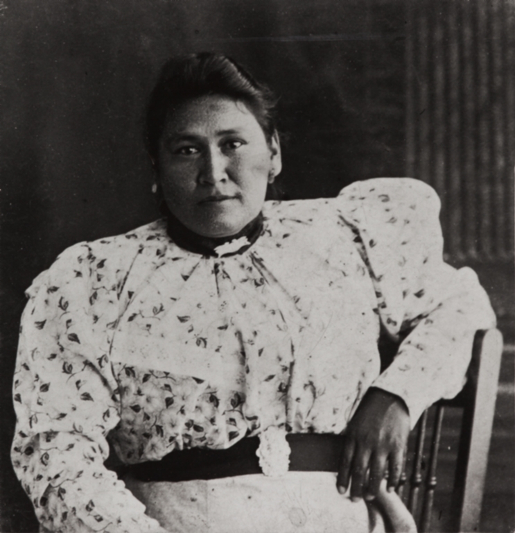 Juana Arabos (née Valenzuela), first cousin of Juan Justo, daughter of Isabel, Barbareño Chumash, and Hilario Valenzuela, a Yaqui Indian who lived in Santa Barbara.