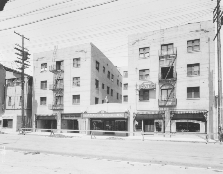 Santa Barbara 1925 Earthquake Damage - Hotel