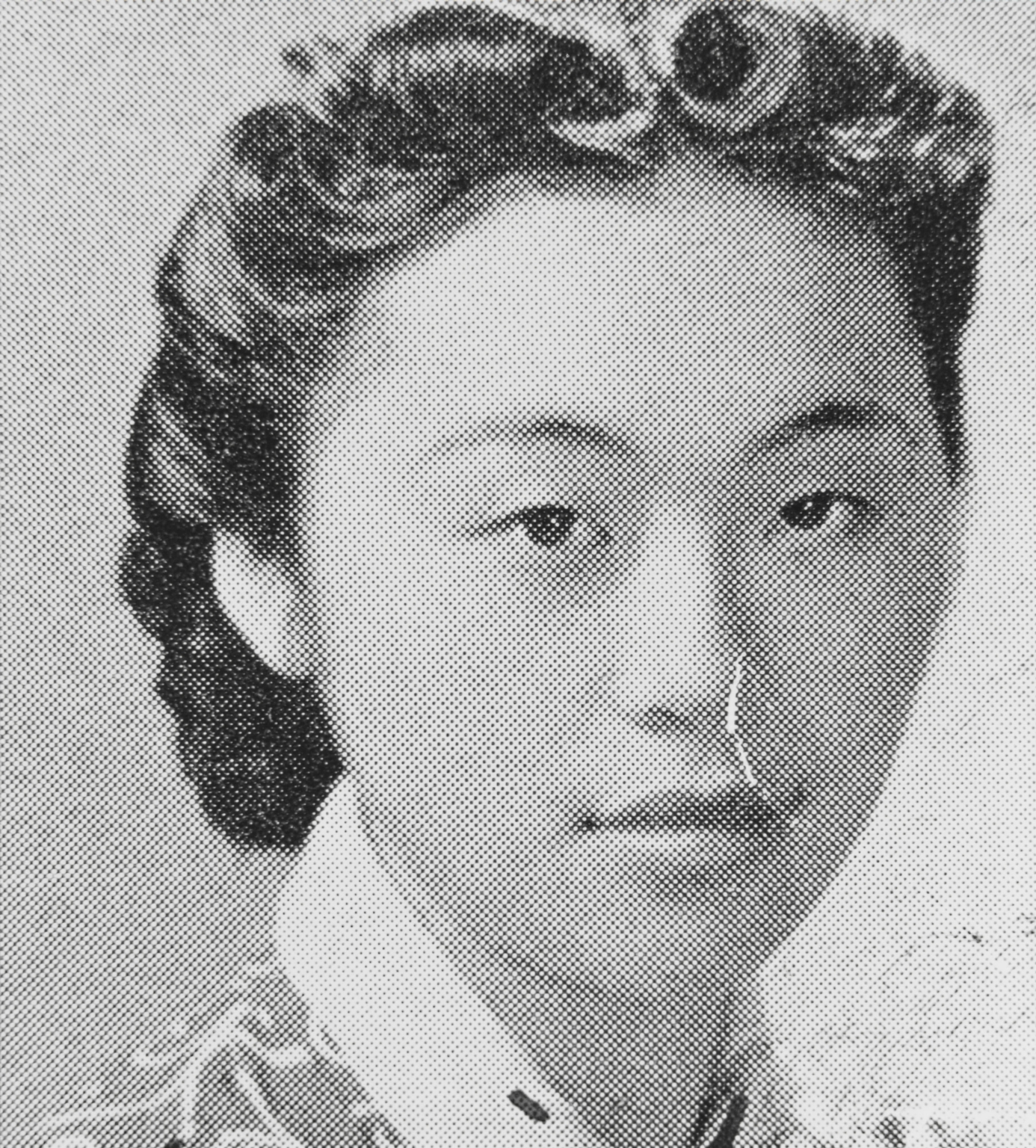 Miyoko Iwamoto, Lompoc High School, Class of 1939. Miyoko was known as "Miyo." Her family was among those who were evacuated from the California coast in 1942.