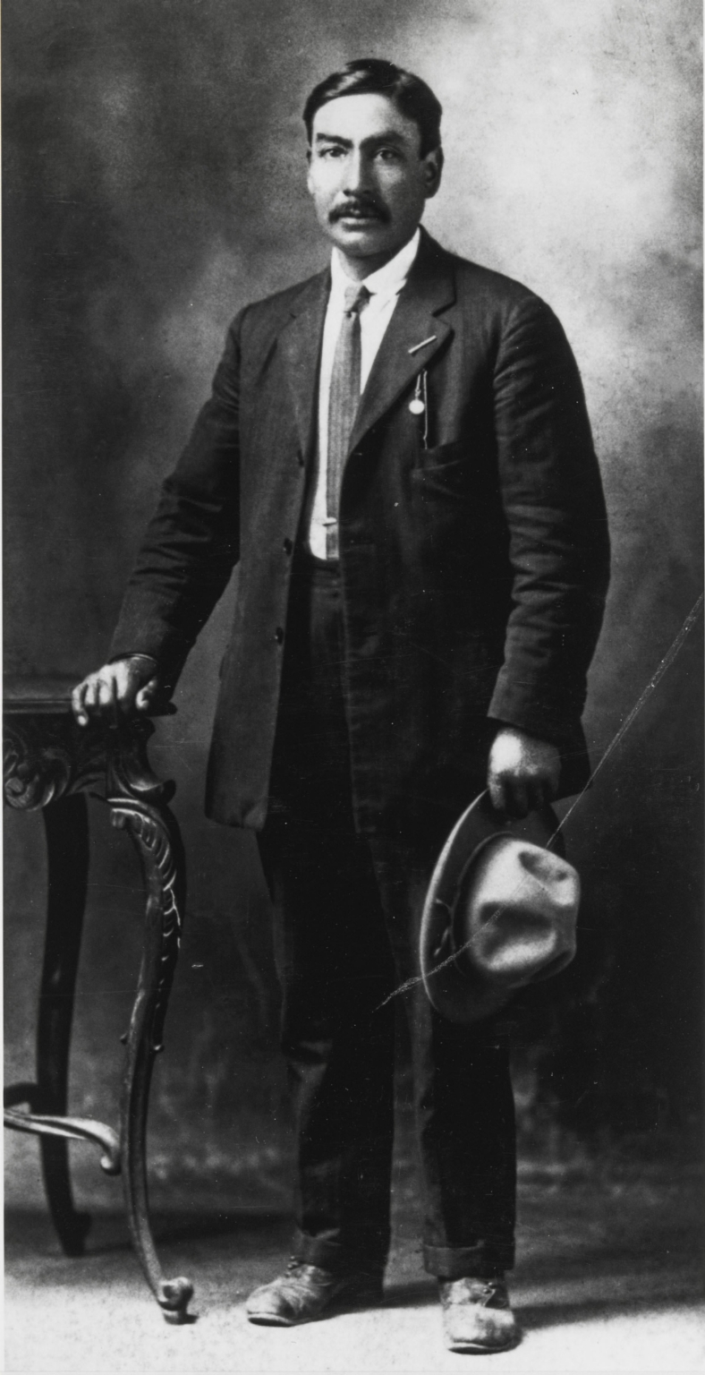 Francisco Felix Olivas, son of Rosario Cooper and William Olivas : ca. 1895.