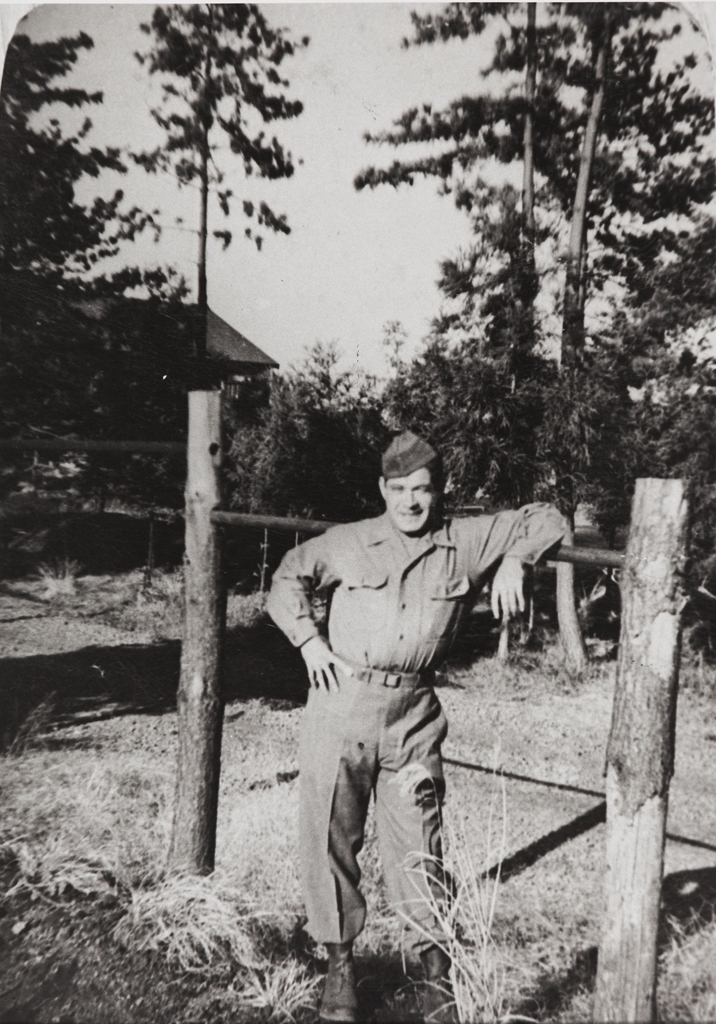 Philip Rodríguez, son of Juana María Rodríguez, (née Rios), Ventureño Chumash : circa 1946 ; taken in Japan during his service in the U. S. Army.